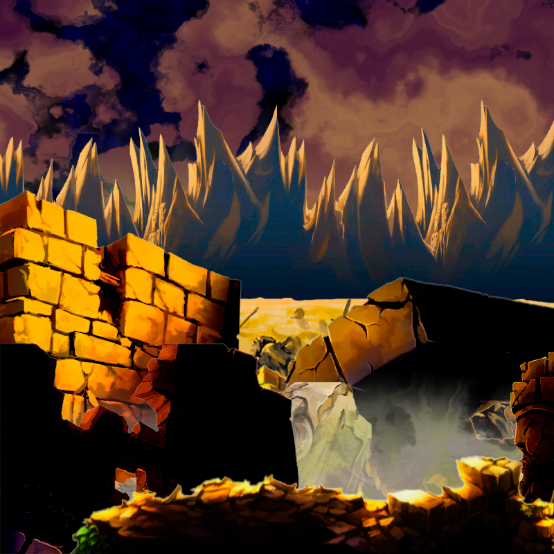 Desolated Landscapes #6 static token preview