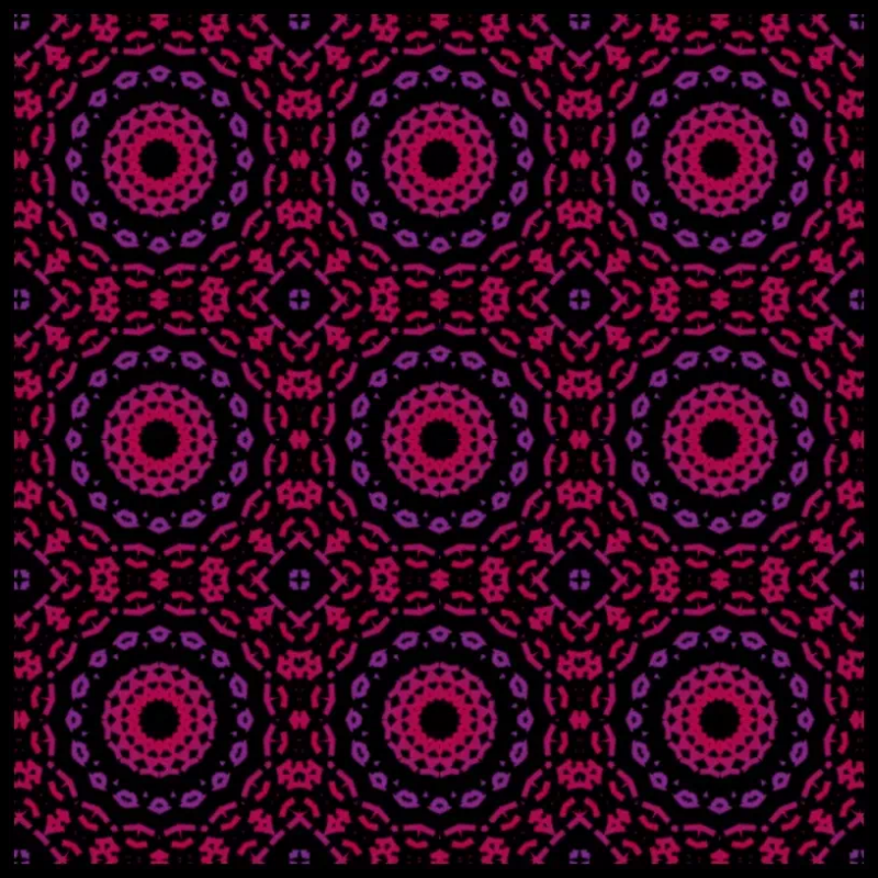 Дэ-generative Kaleidoscope #9 static token preview