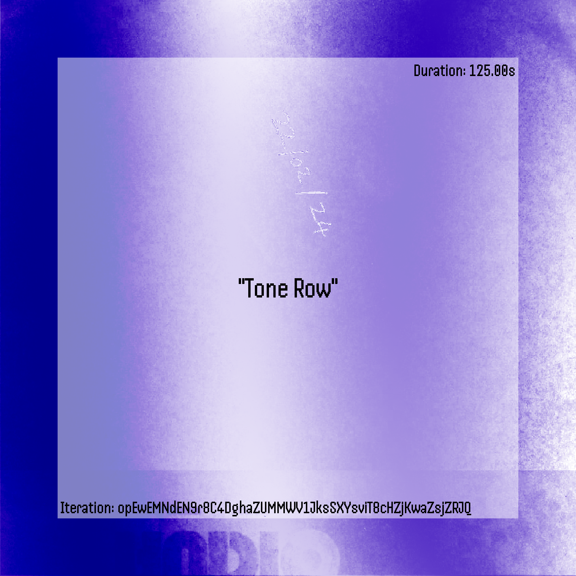 Tone Row #2 static token preview