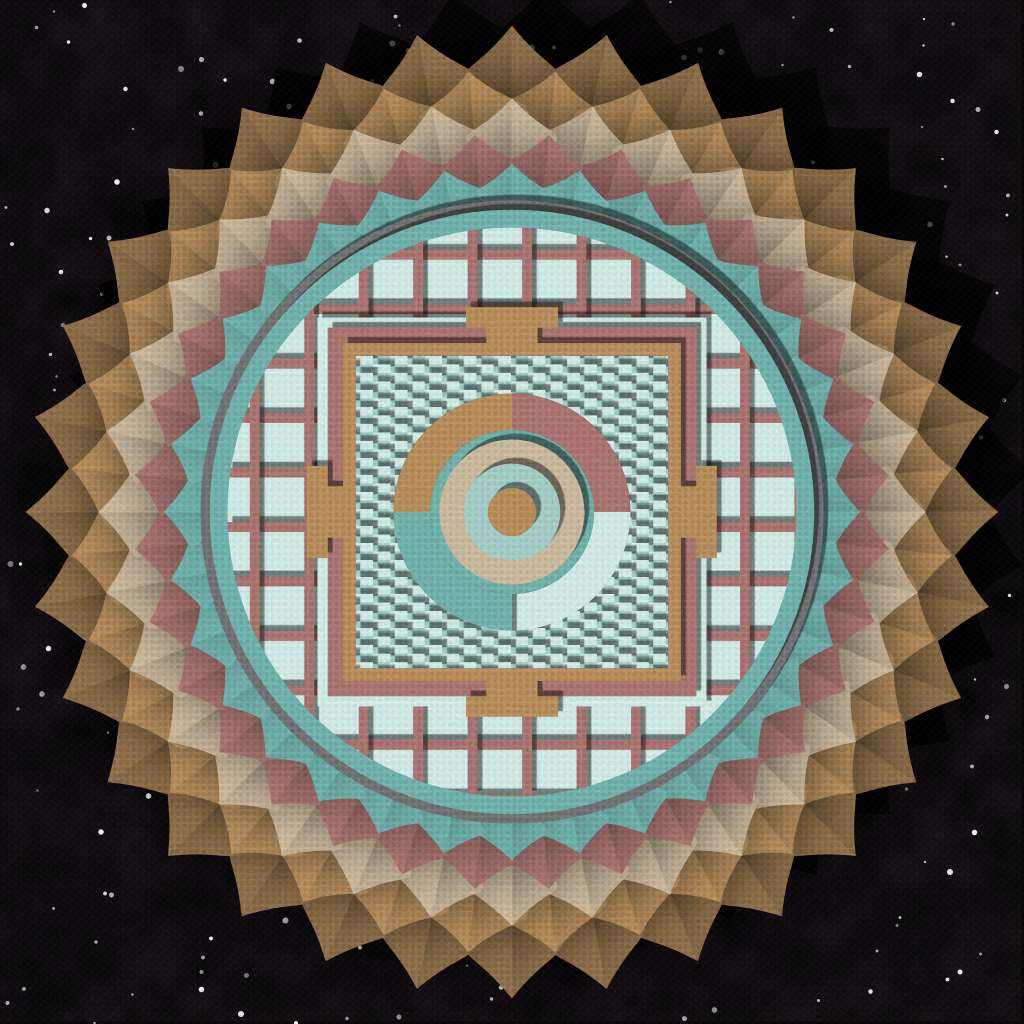 Paper Mandala #220 static token preview