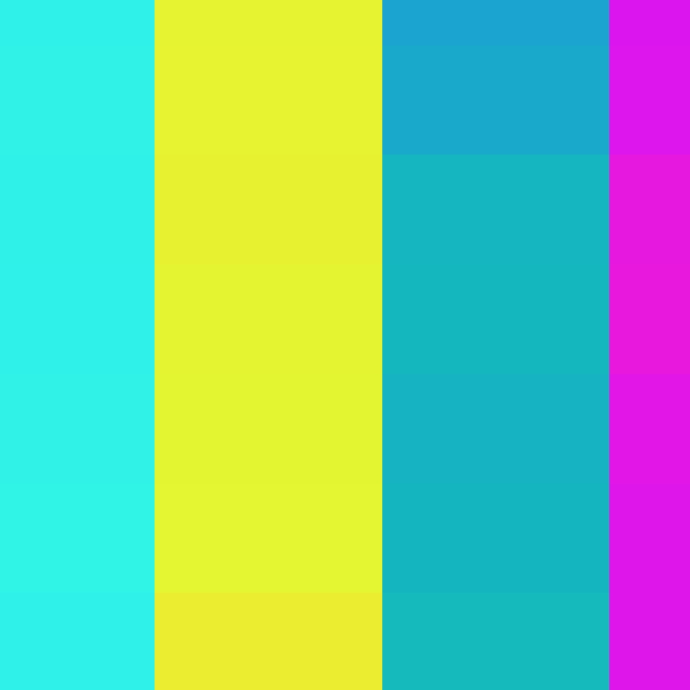 Pixelated Color Study #8 static token preview