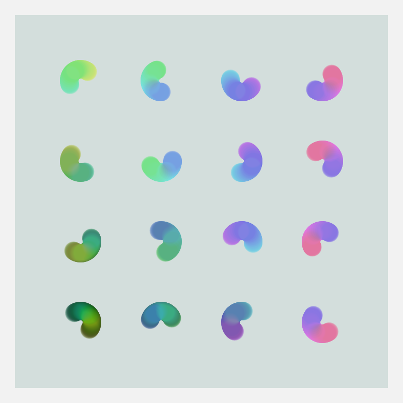 Bean Squiggles #17 static token preview
