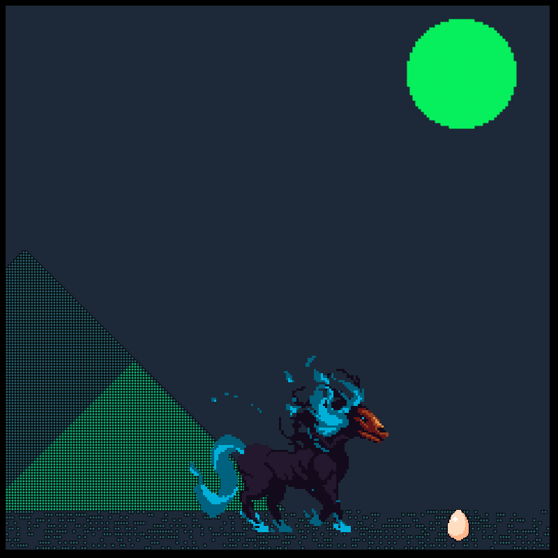 Elementals, NFT Battler, Game Pieces #4 static token preview