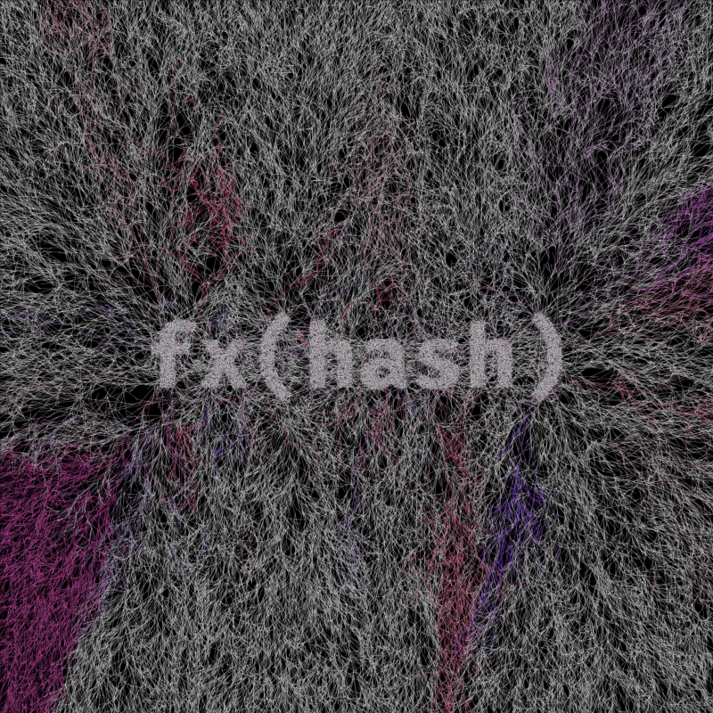 FXHASH Generative Logo #200 static token preview