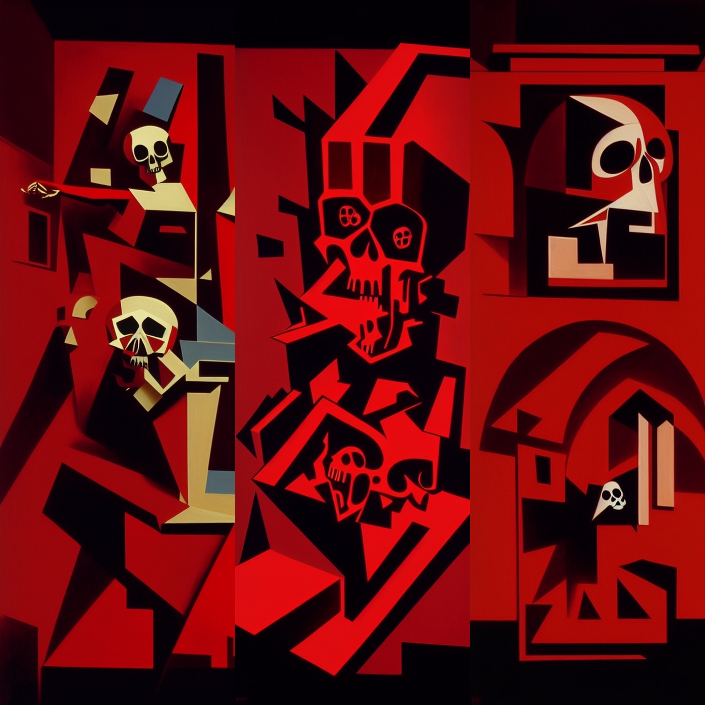 Red Skulls #4 static token preview