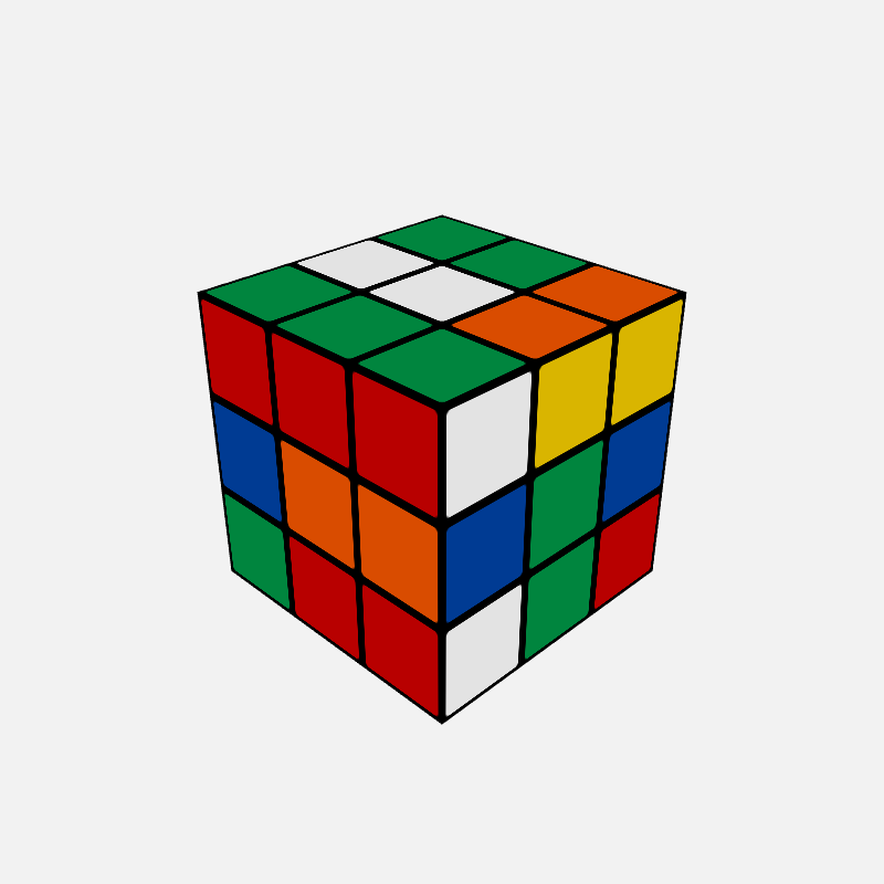 Rubik's Cube #4 static token preview