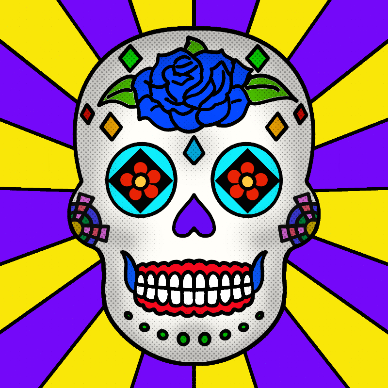 Sugar Skulls #20 static token preview