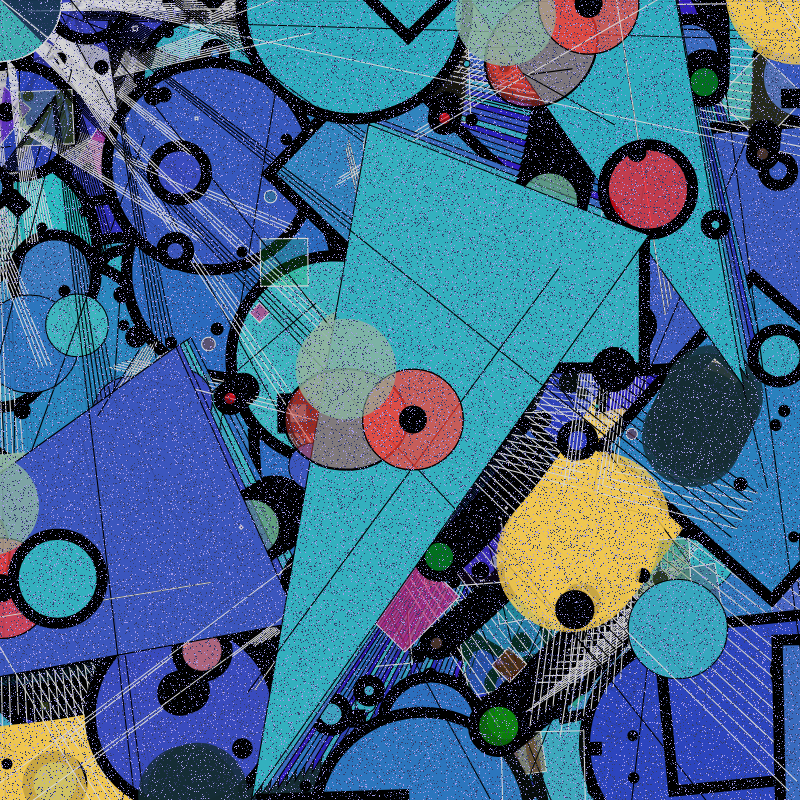 Kandinsky's mind #3 static token preview