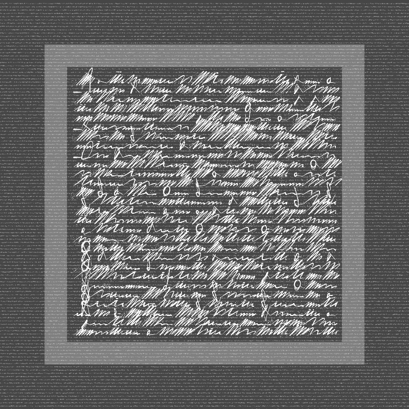 Asemic Kaleidoscope #7 static token preview