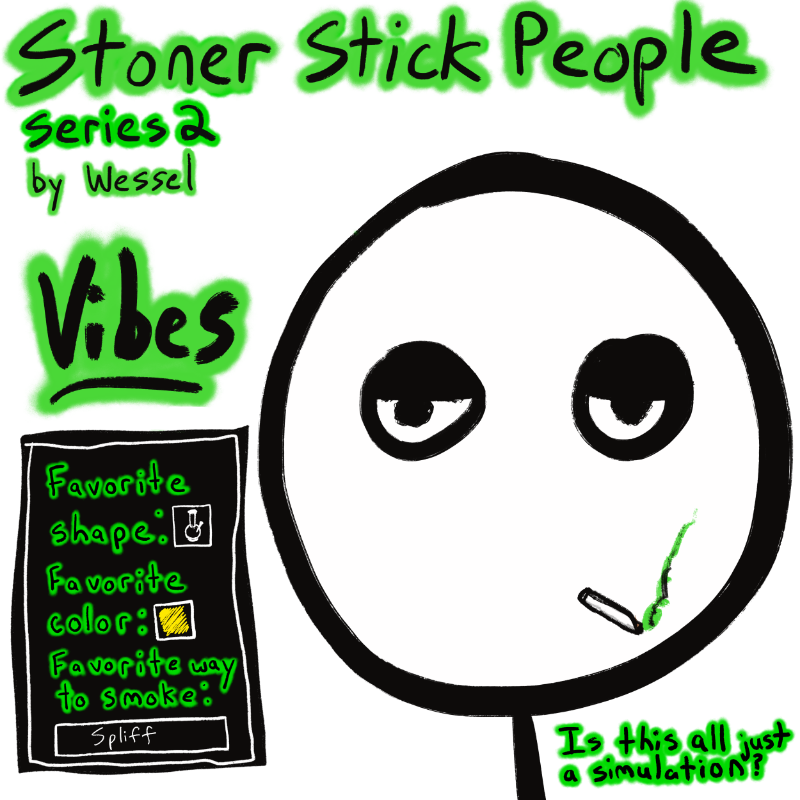 Stoner Stick People Series 2 #3 static token preview