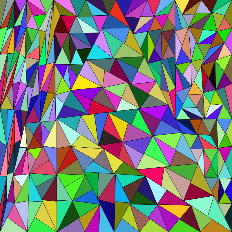 Generative Post Modernism Triangles #3 static token preview