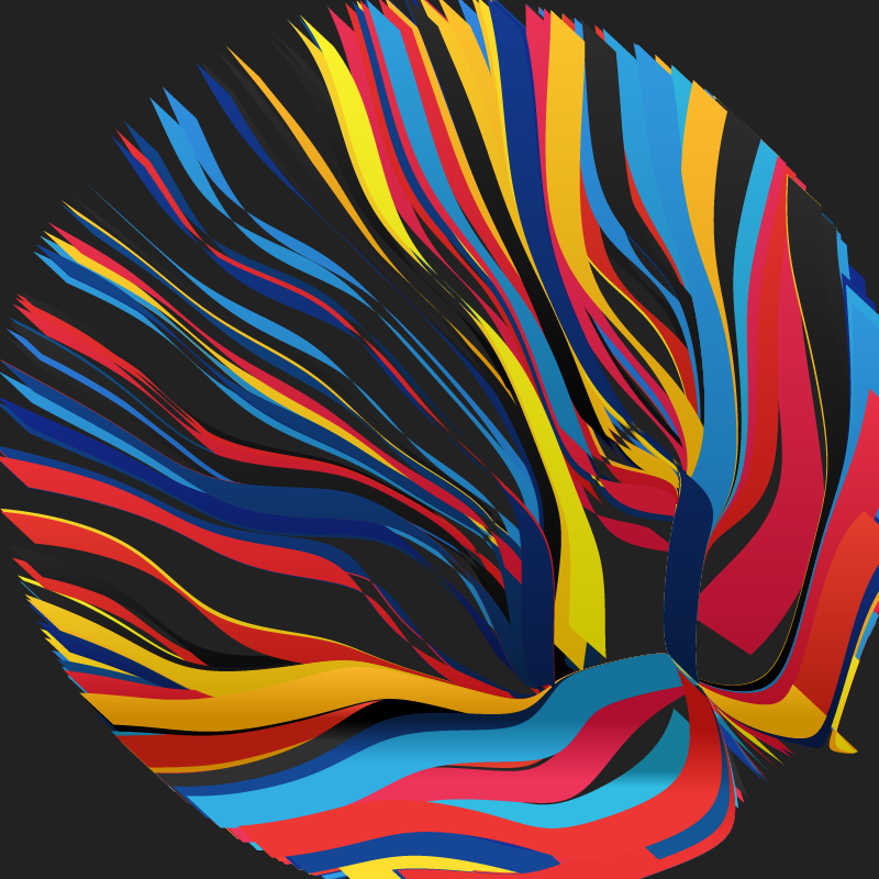Ribbon Vortex #21 static token preview