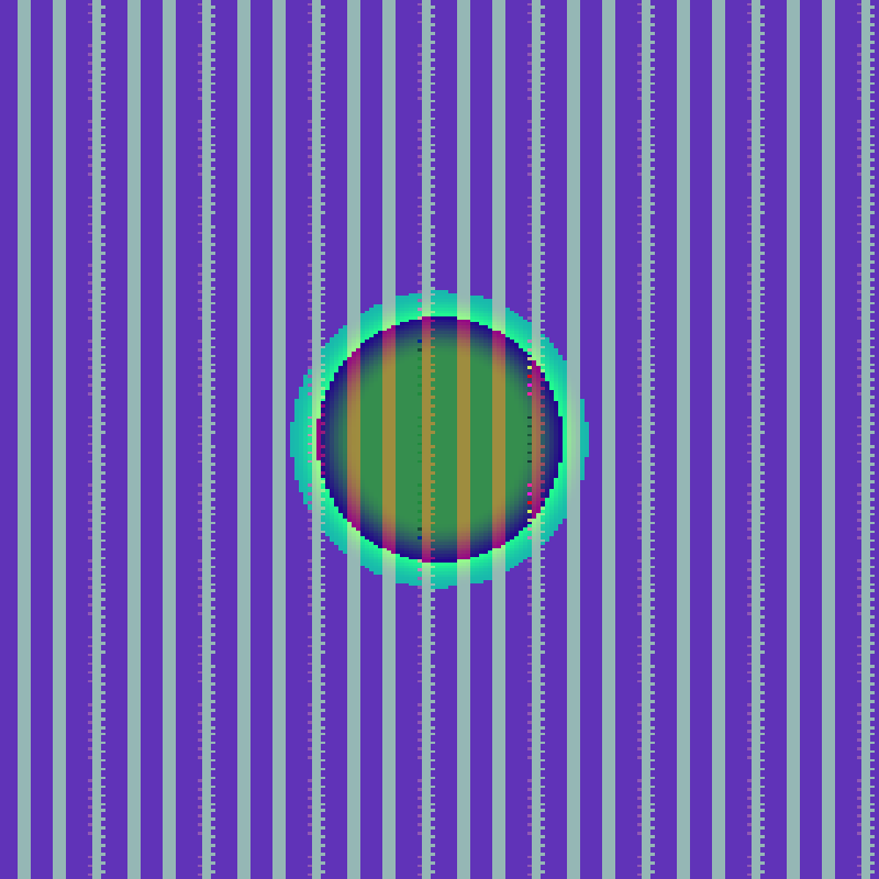 Pixelated Orb #24 static token preview