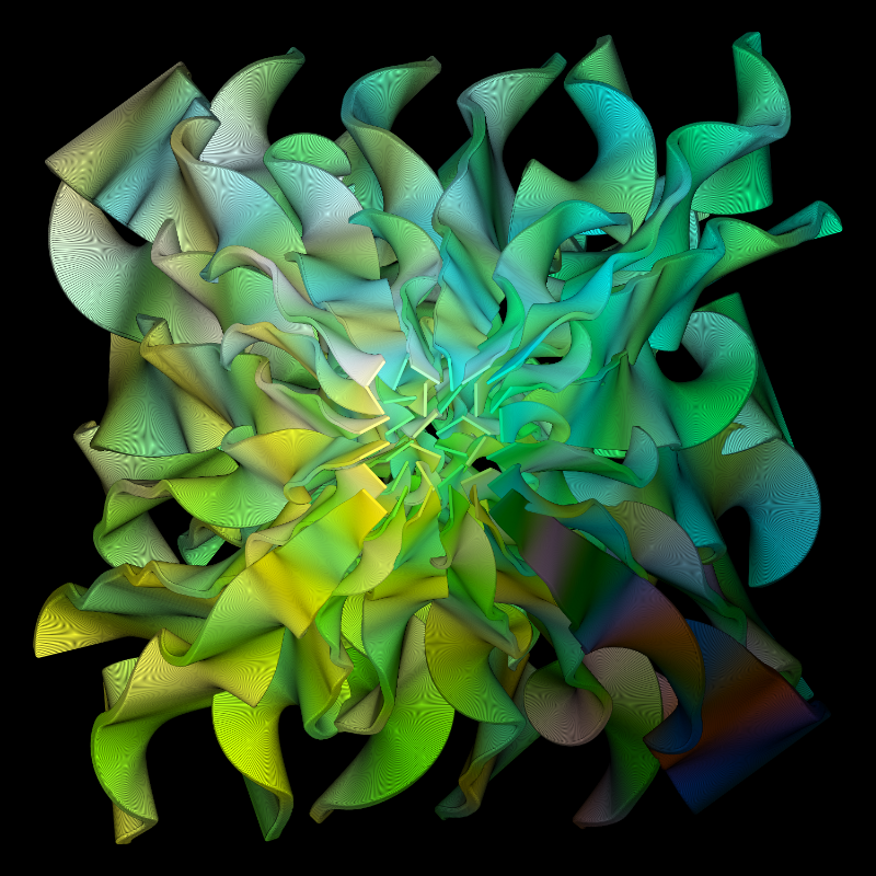 The Seaweed2 colorful version #7 static token preview