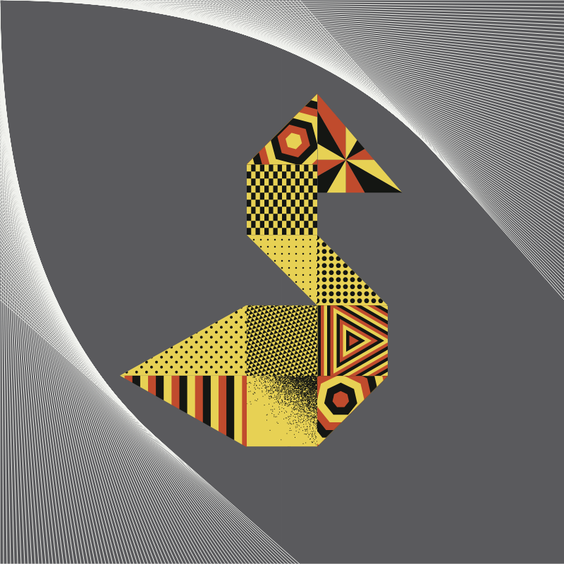 Generative Swans 2 #6 static token preview