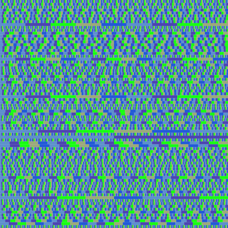 Glitched Iterations #23 static token preview