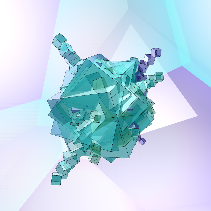 Shining Crystals typeC #5 static token preview