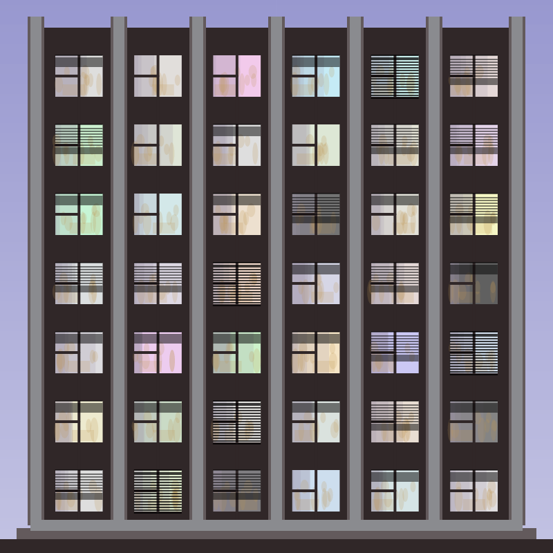 Night Windows #20 static token preview