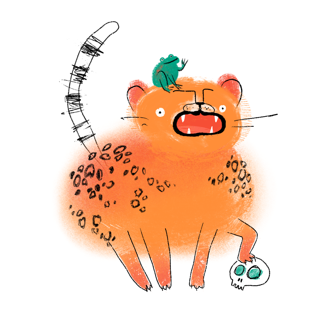 imaginary striped animals #10 static token preview