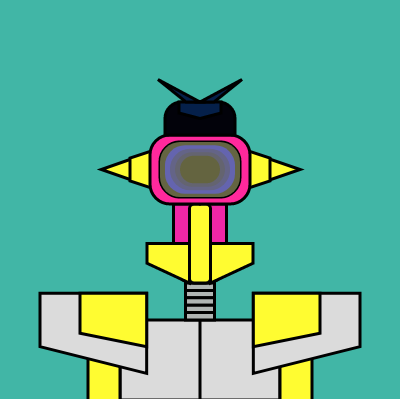 Ugly Robots #3 static token preview