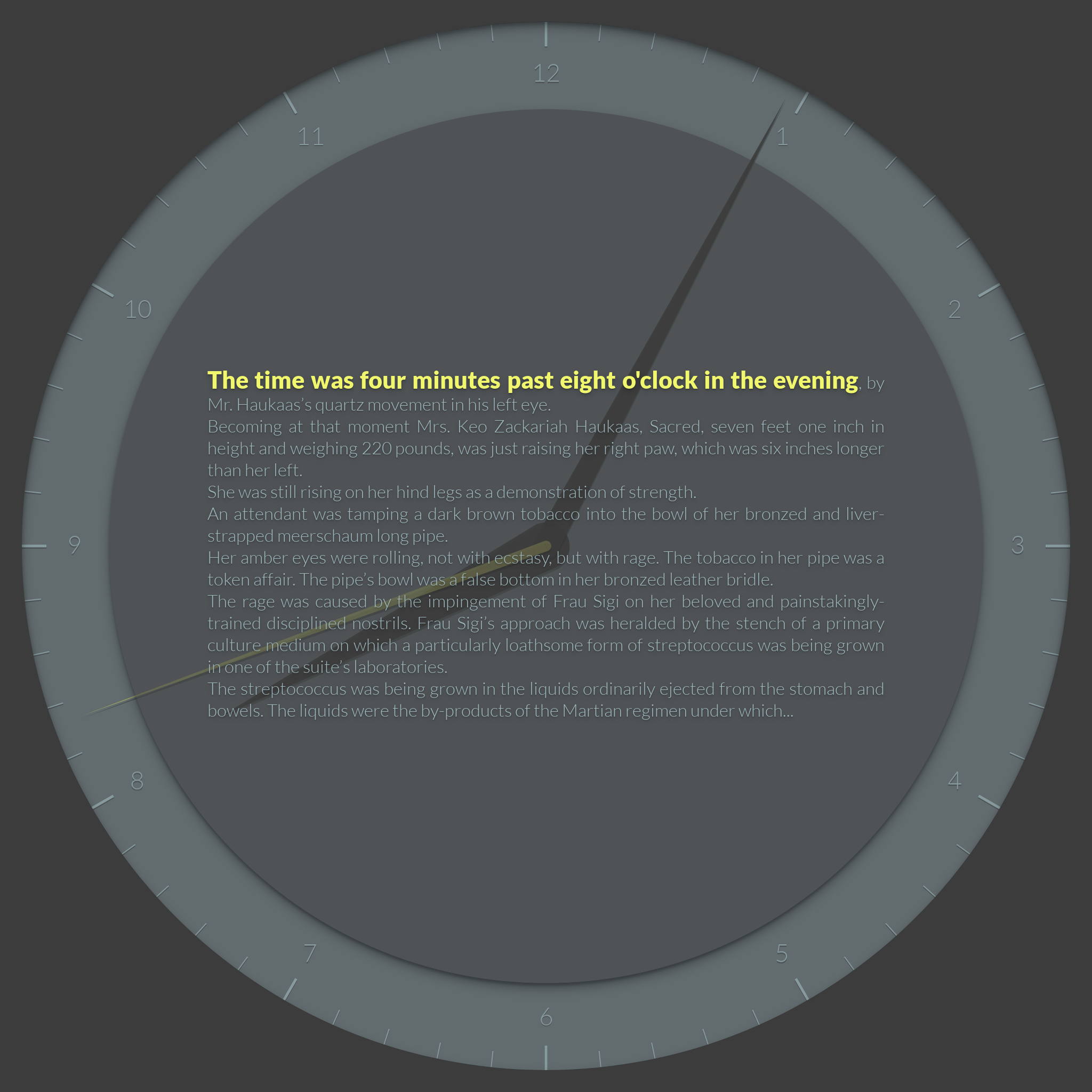 A Watch #116 static token preview