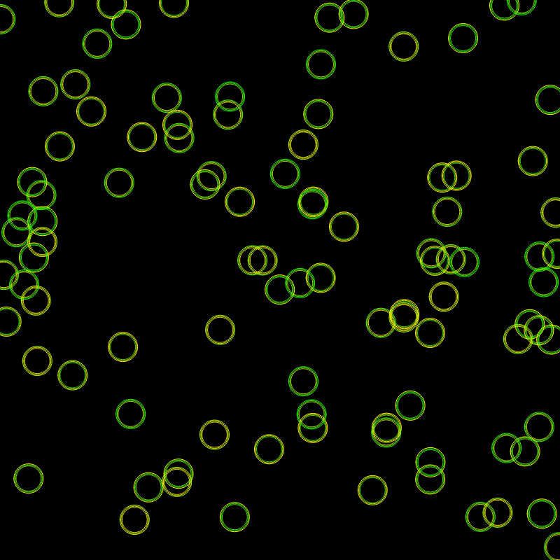 Bouncing circles #15 static token preview