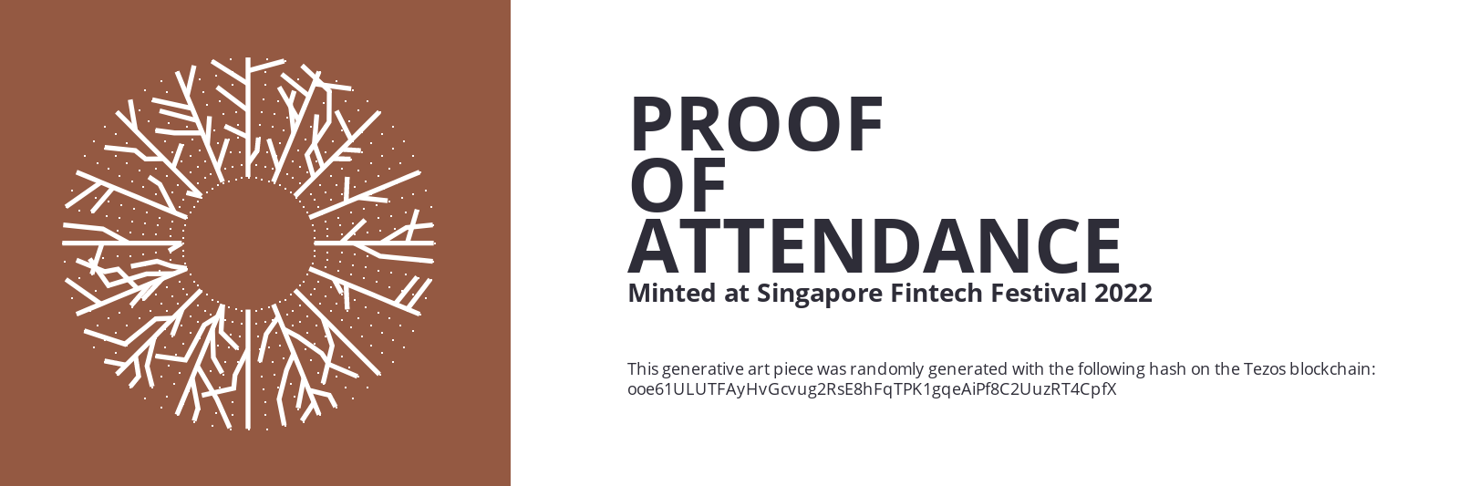 SFF2022 Proof of Attendance Token #1229 static token preview