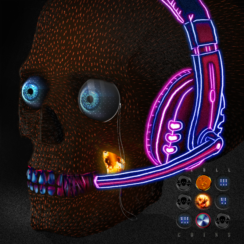 Scratch Skulls #10 static token preview