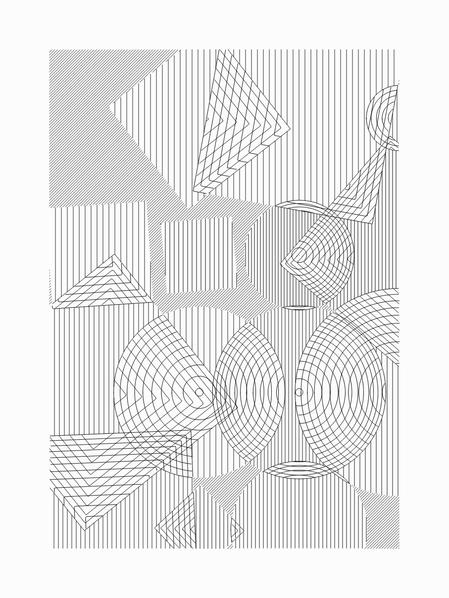 Entangled shapes #20 static token preview