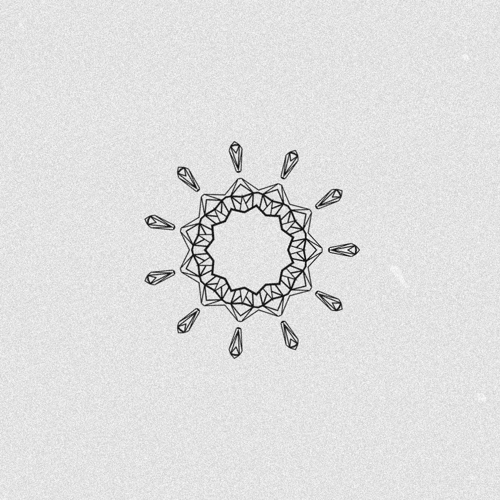 Monochrome Kaleido #8 static token preview