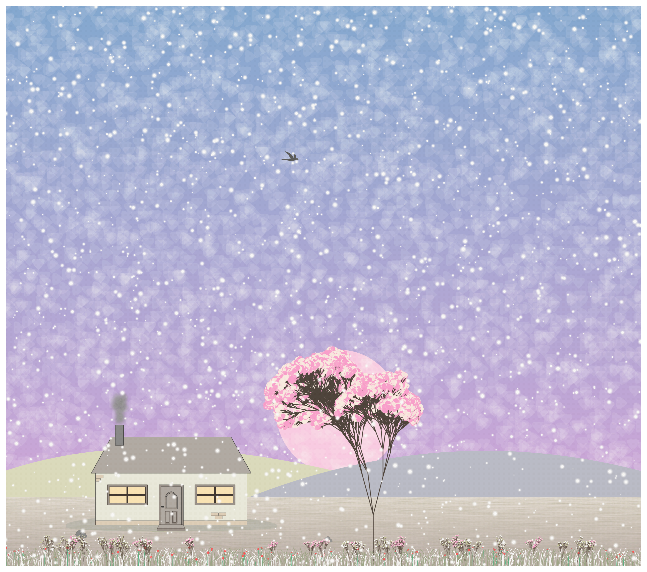 First Snow in La Invernada #1 static token preview