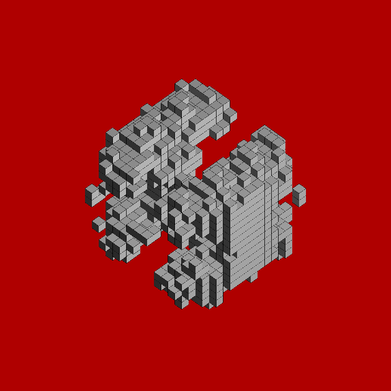 Voxelium #10 static token preview