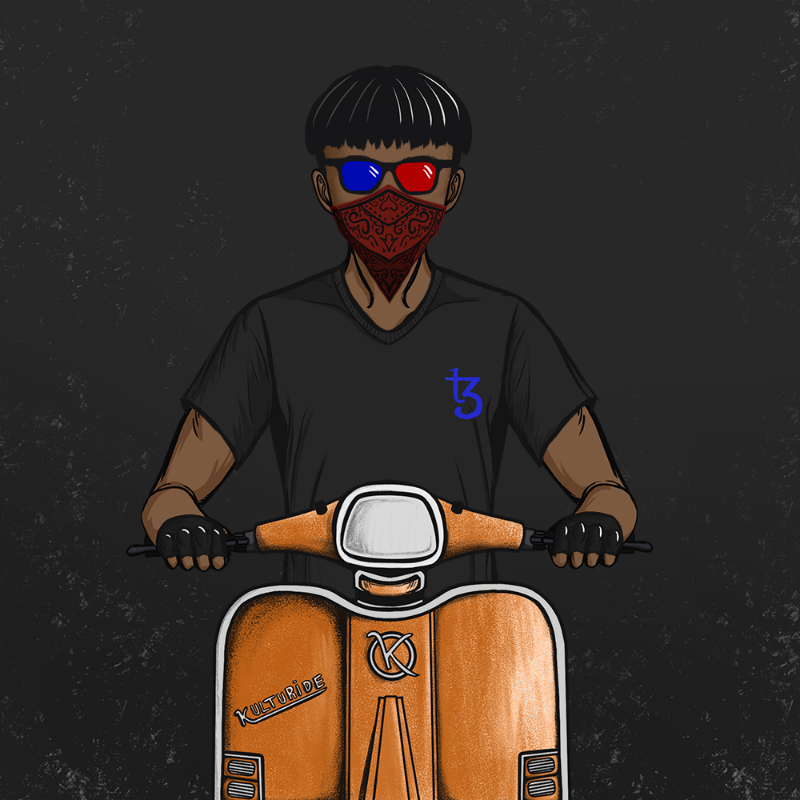 SCOOTER RIOT #3 static token preview