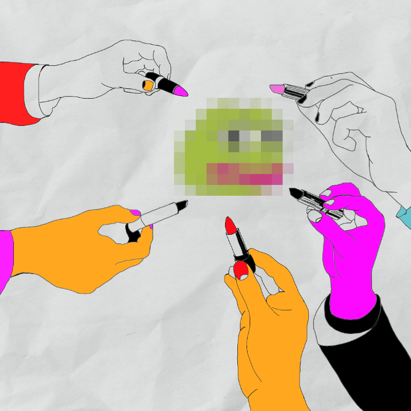 Pepe tries new lipsticks #7 static token preview