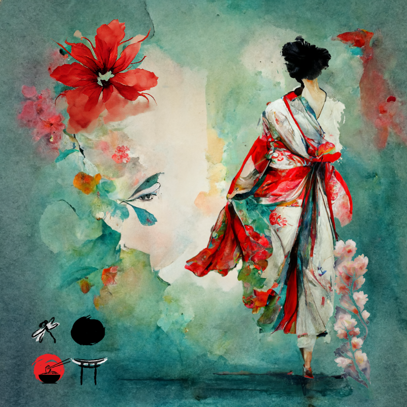 The dancing geisha #2 static token preview