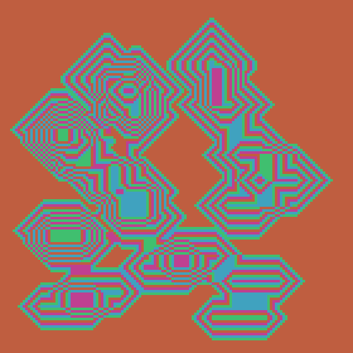 Superimposed Octagonal Pyramids #22 static token preview