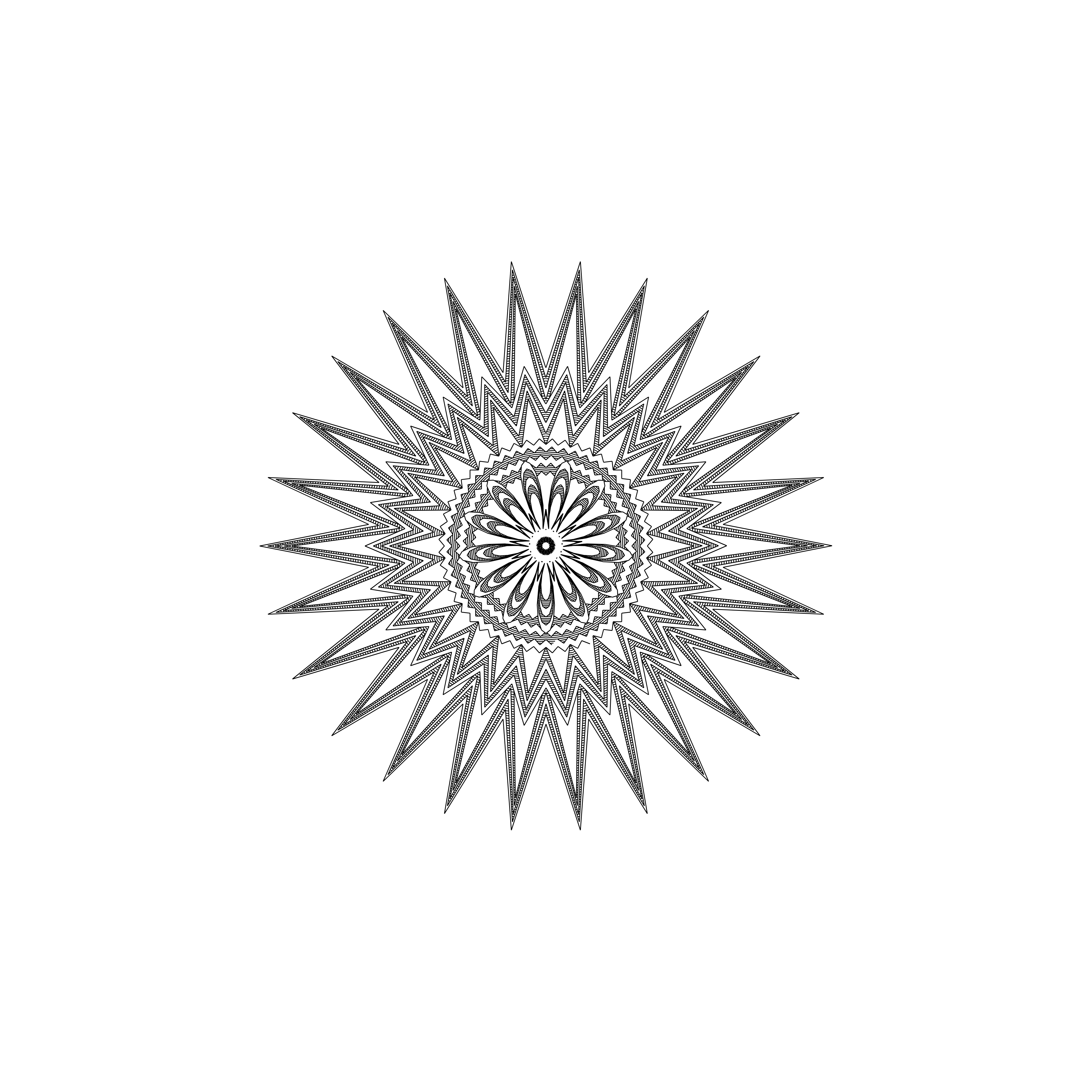 LL21 Mandala #24 static token preview