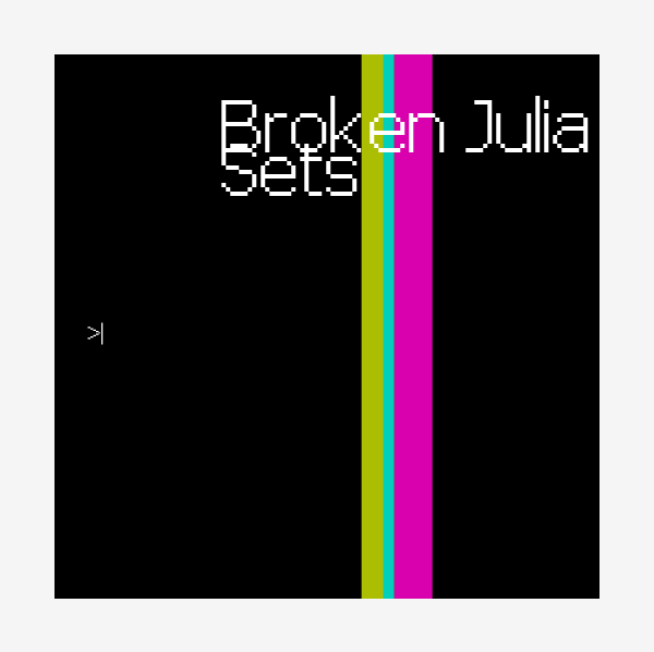 BROKEN JULIA SETS 1.0 #2 static token preview