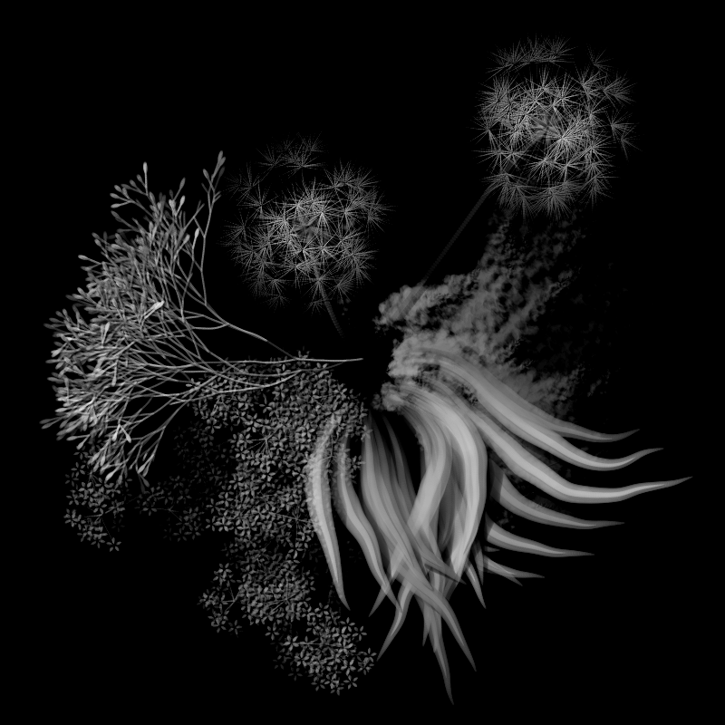 Botanical Ghosts #22 static token preview