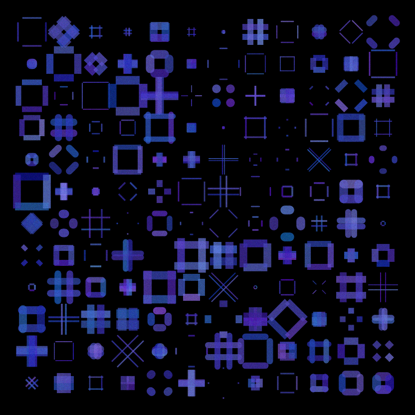 Hash Grid #12 static token preview