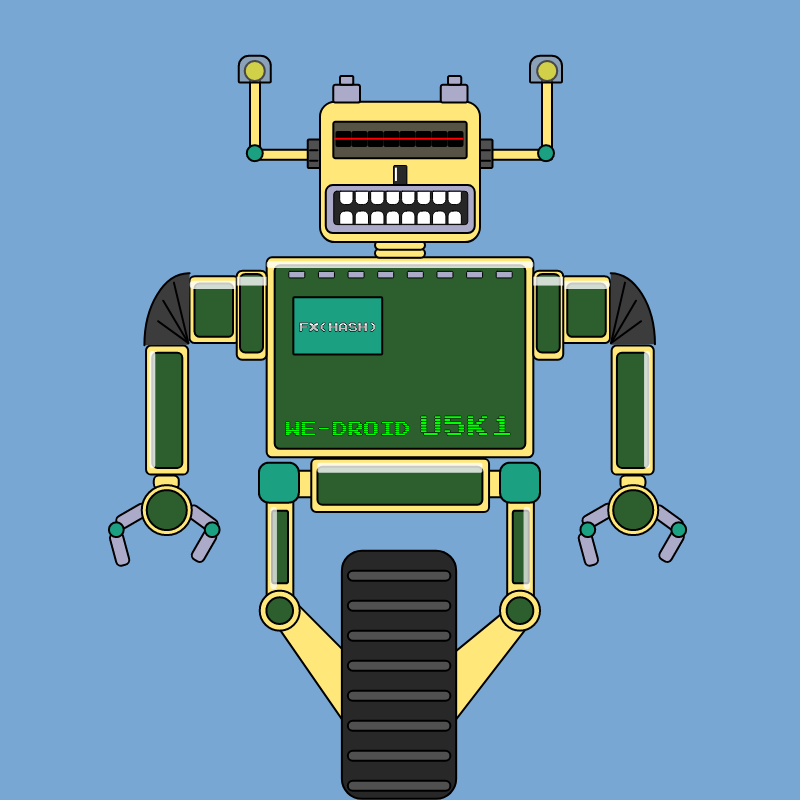 WE-DROIDs #15 static token preview