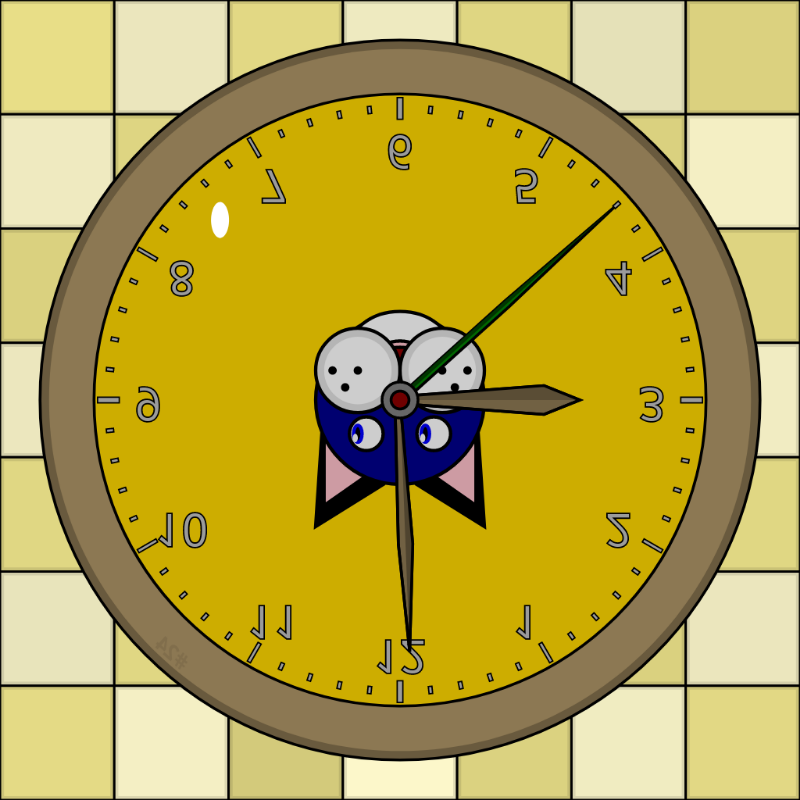 The Shifting Clockscape #24 static token preview