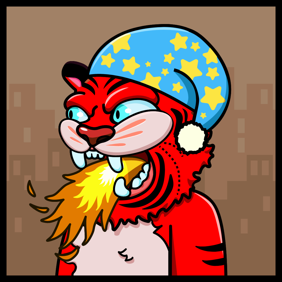 TIGERS Bored Club #171 static token preview