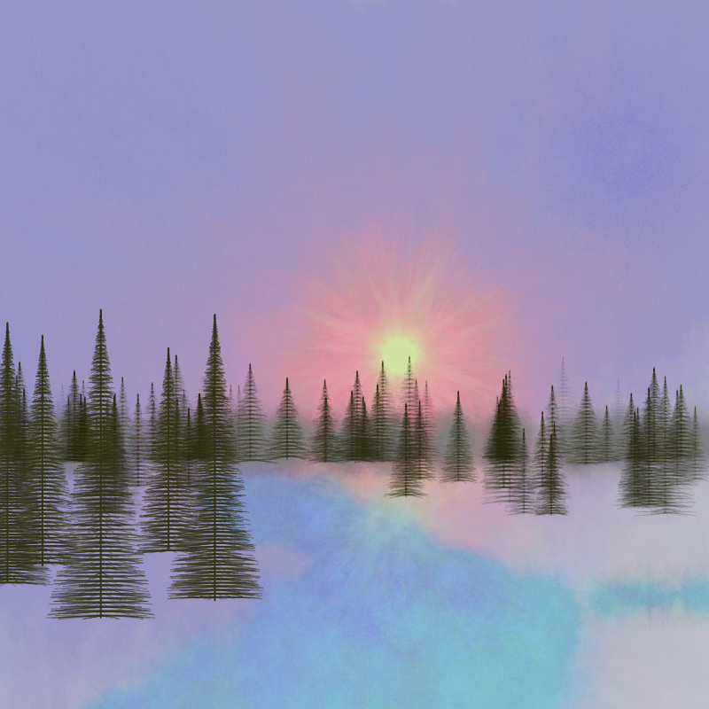 Pinescapes #3 static token preview