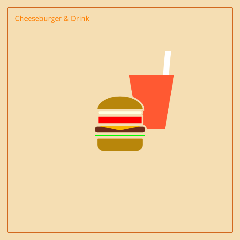HAMBURGER!! #12 static token preview