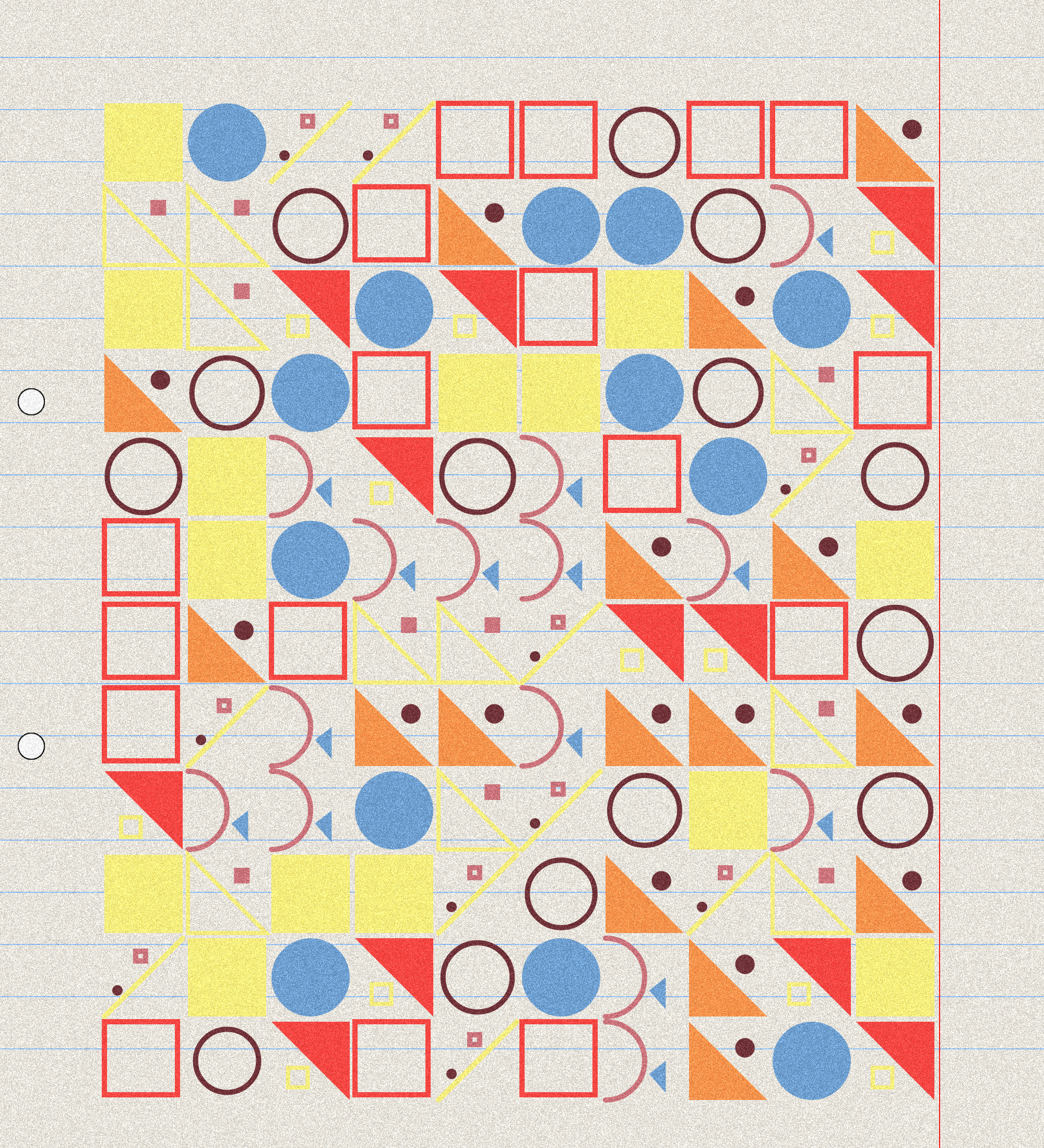 sketchbook page 4: basic shapes #3 static token preview