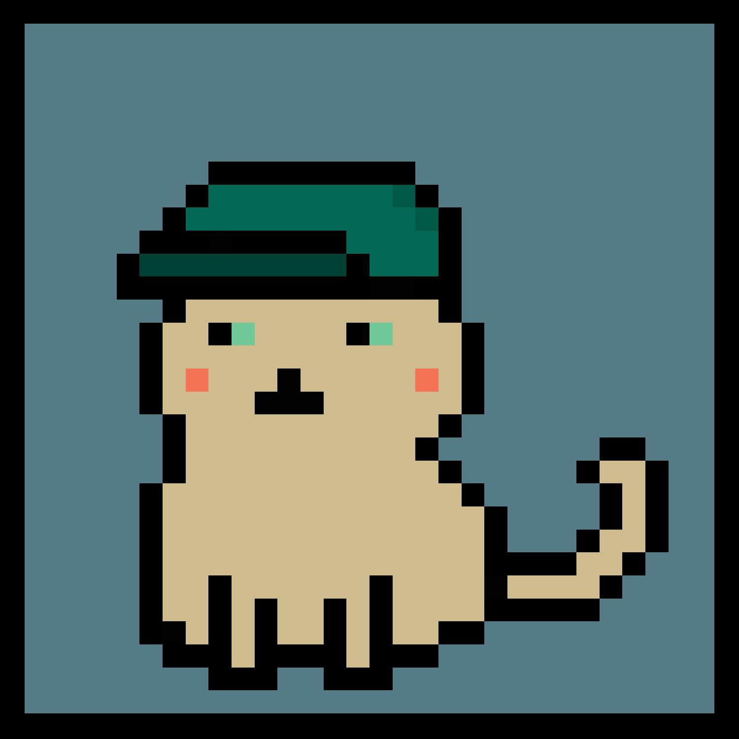 Lazy Kitties #325 static token preview