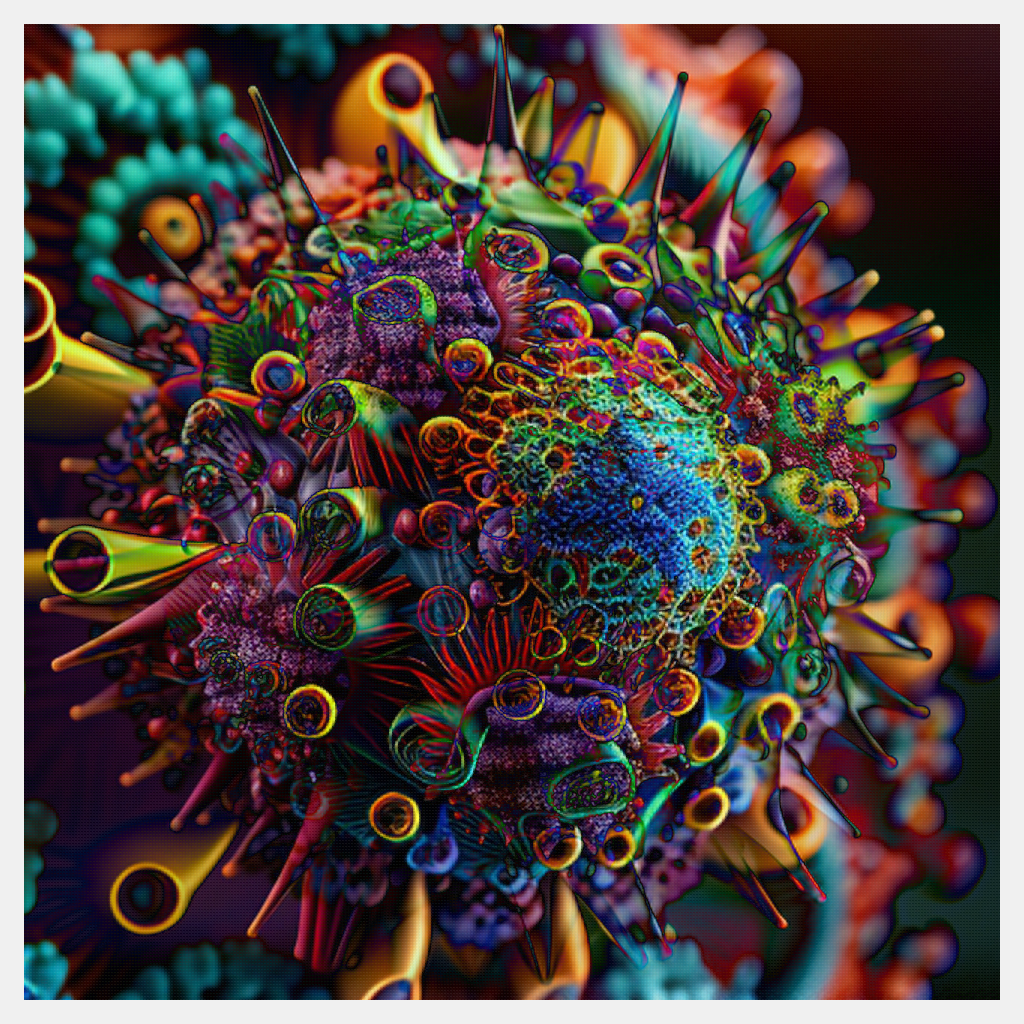 Viral Refraction #5 static token preview