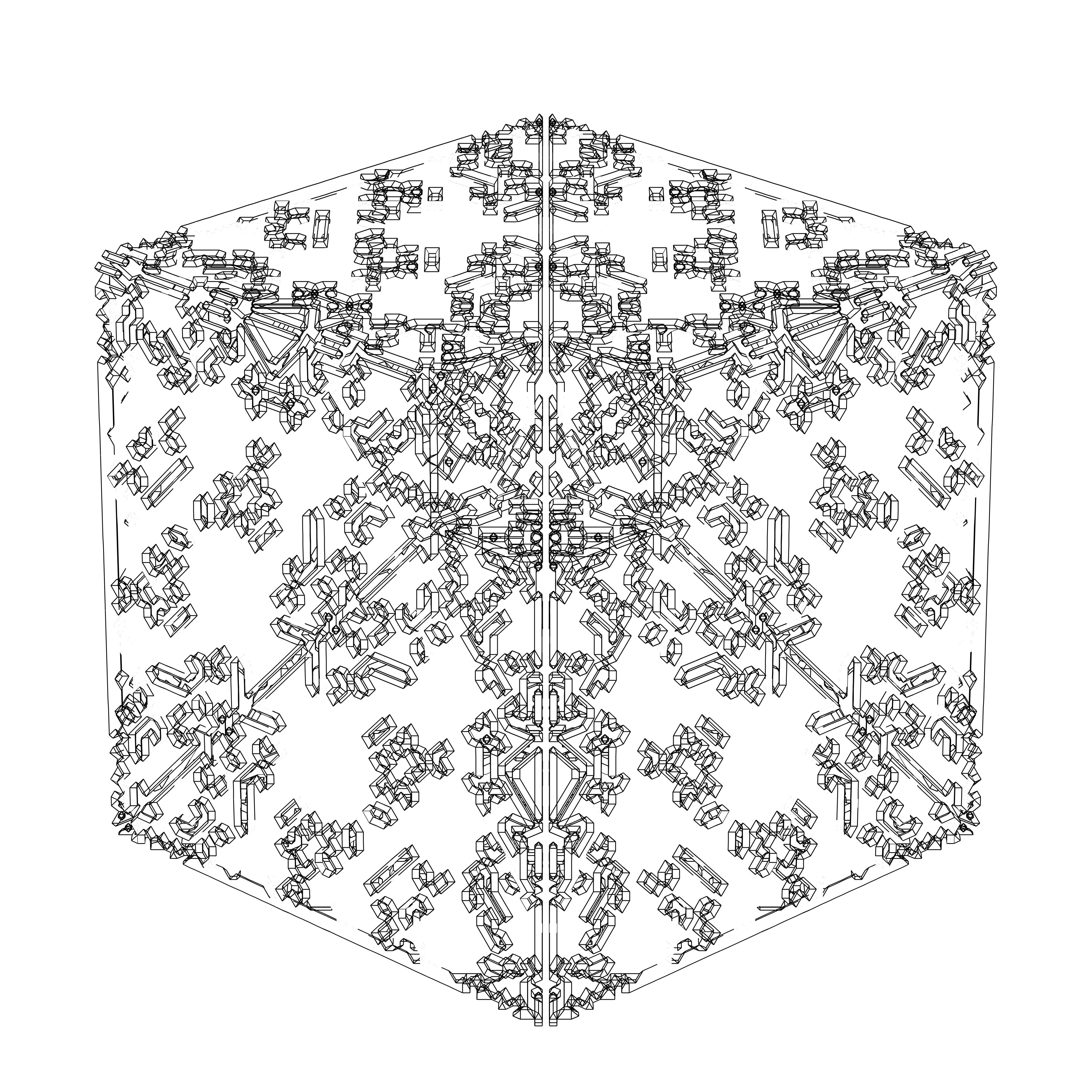 LL21 Alien Art Cube #8 static token preview