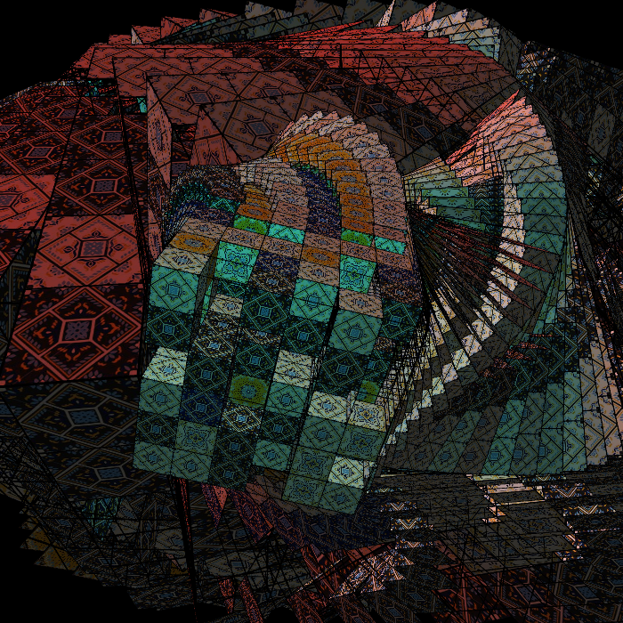 PSYCHEDELIC MOSAIC #12 static token preview
